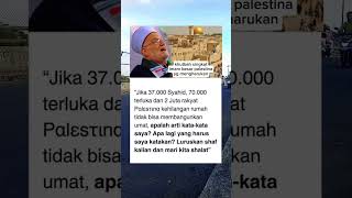 Khutbah singkat imam besar palestina bikin nyesekfypmotivation [upl. by Youlton]