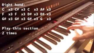 How to Play All of Me on Piano [upl. by Ettinger]