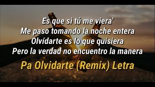 Pa Olvidarte Remix Letra ChocQuibTown Zion amp Lennox Farruko ft Manuel Turizo [upl. by Powers656]