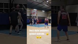 Hwas Kyrie backboard spinball 🥱🥱🥱 [upl. by Orpah]