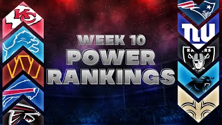 NFL Week 10 Power Rankings [upl. by Aray]