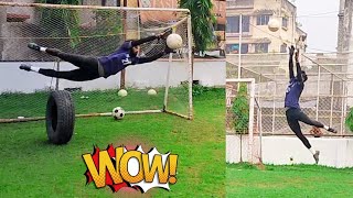 video13 goalkeeper practice England goalkeeper trainingbeginner goalkeeper practice [upl. by Ecneret]