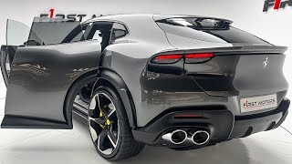 NEW 2024 Ferrari Purosangue  SOUND 715 HP SUV Interior Exterior Walkaround in 4k [upl. by Ardien]