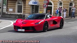 Ferrari LaFerrari SOUND  Start Up Revs and Accelerations [upl. by Nytsirk281]