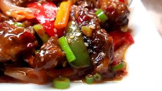 বাংলাদেশী চাইনিজ বিফ সিজলিং রেসিপি Beef sizzling recipe Bangladeshi Chinese Beef Sizzling [upl. by Rist2]