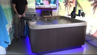 Hotsprings SX Hot Tub Indoor Installation [upl. by Eedrahc]