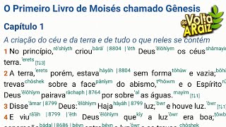 A Melhor Versão da Bíblia  Transliterações e Letras em Hebraico e Grego [upl. by Derfniw]