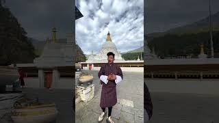 Chorten kora 🙏 trashiyangtse bhutantravel bhutanshort [upl. by Obelia]