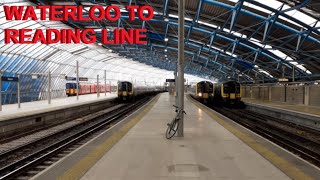 Stopping All Stations Waterloo to Reading Line [upl. by Geldens]