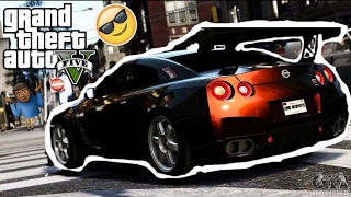 HOW TO GET THE NISSAN GTR IN GTA 5 OFFLINE [upl. by Vivyanne]