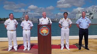 RIMPAC 2024 Opening Press Conference [upl. by Derek]