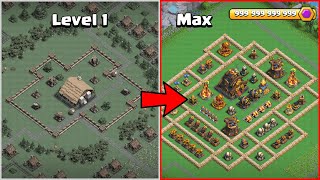 Max Clan Capital Upgrade  Clash of Clans [upl. by Aidnac]