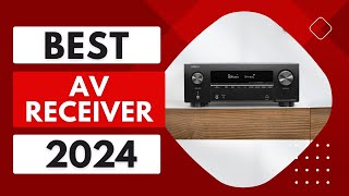 Unveiling the Best AV Receiver  Top 5 Picks for 2024 [upl. by Aranahs]