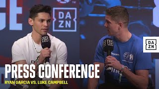 Ryan Garcia vs Luke Campbell Full Final Press Conference [upl. by Aneras526]