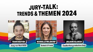 Cannes Lions Festival 2024  JURYTALK TRENDS amp THEMEN [upl. by Reinal]