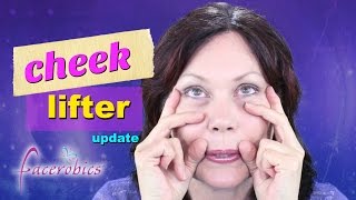 Cheek Lift without Surgery  Glowing Skin Exercise for Saggy Cheeks  Lose Cheek Fat  FACEROBICS® [upl. by Dnalevelc829]