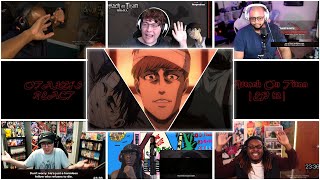 Attack on titan Final Season  EP 82  Reaction mashup  Levi Survives [upl. by Brook]