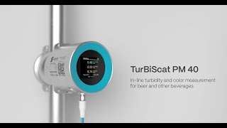 Turbiscat PM 40 — InLine Turbidimeter [upl. by Elatsyrk133]