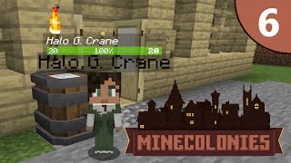 MINECOLONIES OFICIAL 1201 EP6 HARDCORE  NACEN NUEVOS ALDEANOS  MINECRAFT MODPACK [upl. by Enileoj]