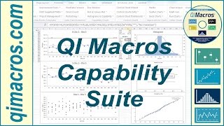 Capability Suite for Excel with QI Macros [upl. by Lambertson]