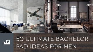 50 Ultimate Bachelor Pad Ideas For Men [upl. by Orella185]