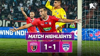 Match Highlights  NorthEast United FC 11 Bengaluru FC  MW 7  ISL 202324 [upl. by Veda]