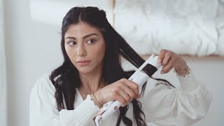 Curling Hair With a Flat Iron  T3 [upl. by Julietta]