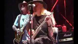 DICKEY BETTS amp JOHNNY WINTER JAM  PISTOIA BLUES 2008 ITALY [upl. by Croydon]