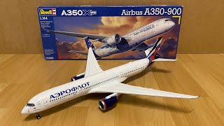 Assembly  Revell 1144 scale Airbus A350900 Aeroflot  Zocker J [upl. by Glover]