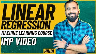 Linear Regression Explained in Hindi ll Machine Learning Course [upl. by Churchill769]