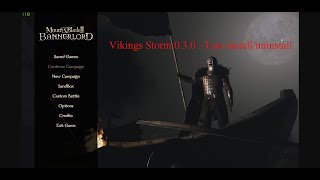 Tuto installuninstall Vikings Storm mod 031 [upl. by Onofredo]