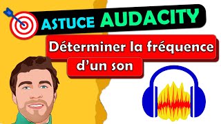 Déterminer la fréquence dun son avec audacity  TP ECE [upl. by Duntson471]