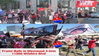 Join Us Trump Rally in Westwood 35pm DonaldTrump JDVance KamalaHarris MAGA Politics News [upl. by Ymerej403]