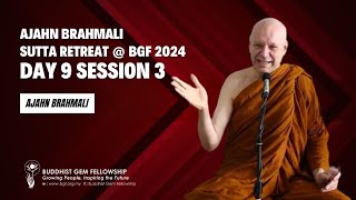 Day 9 Sutta Session 3 Ajahn Brahmali Sutta Retreat 2024 SN 2259 [upl. by Caundra]