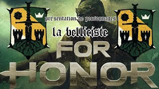 For honor présentation de personnages  la belliciste [upl. by Mcquillin]