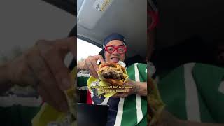 TRYING A BURGER FROM HAWKINS HOUSE OF BURGERS in WATTS CALIFORNIA [upl. by Ahsiral]