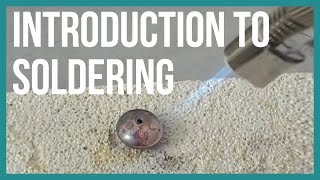 Introduction to Soldering Tutorial Jewelry Making  Beaducationcom [upl. by Acimot]