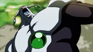 Universe 3 Mega Monster Anilaza eliminated by Universe 7 DragonBall Super English Dub [upl. by Palgrave]