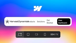 Webflow Navbar Not Fitting Easy Fix Without Adding Breakpoints [upl. by Hyde808]