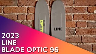 2023 Line Blade Optic  Ski Review [upl. by Nomael]