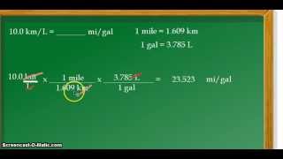 Unit conversion  gml to lbgal [upl. by Kippar]