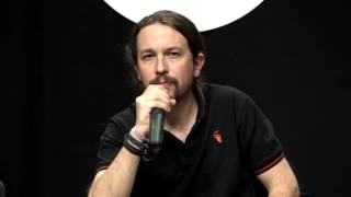 PABLO IGLESIAS Podemos habla de MANUEL FRAGA 03032016 [upl. by Irrahs]