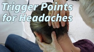 Trigger Points for Headaches  Massage Moments [upl. by Vashtia]