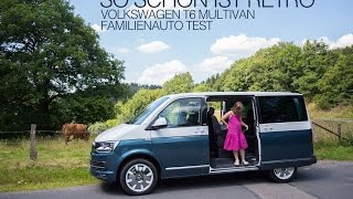 Volkswagen T6 Multivan Generation SIX  Familienauto Test [upl. by Katzman]