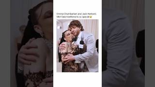 Emma Chamberlain and Jack Harlow met Gala 2024 shorts shortvideo celebrity viral fyp funny [upl. by Silvia]