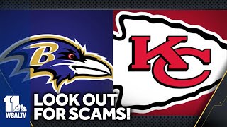 Scam alert Shop wisely for Ravens AFC Championship tickets [upl. by Jakoba958]