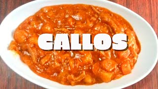 Callos Simple Recipe [upl. by Nibaj]