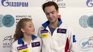 Vasilisa Kaganovskaya and Maxim Nekrasov interview at NA PaninKolemenkin Memorial 2024 [upl. by Tyree943]