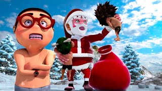 Oko Lele Special  GIANT SANTA CLAUS  CGI animated short Super ToonsTV [upl. by Salomi]