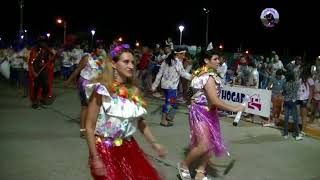 Corsos 2018 Villaguay Murga fiesta hawaiana barrio la estaciona [upl. by Yentihw]